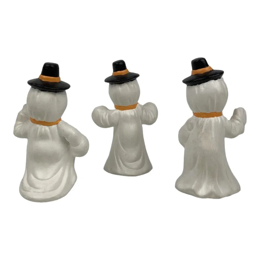VTG Halloween Set 3 Hand Painted 4